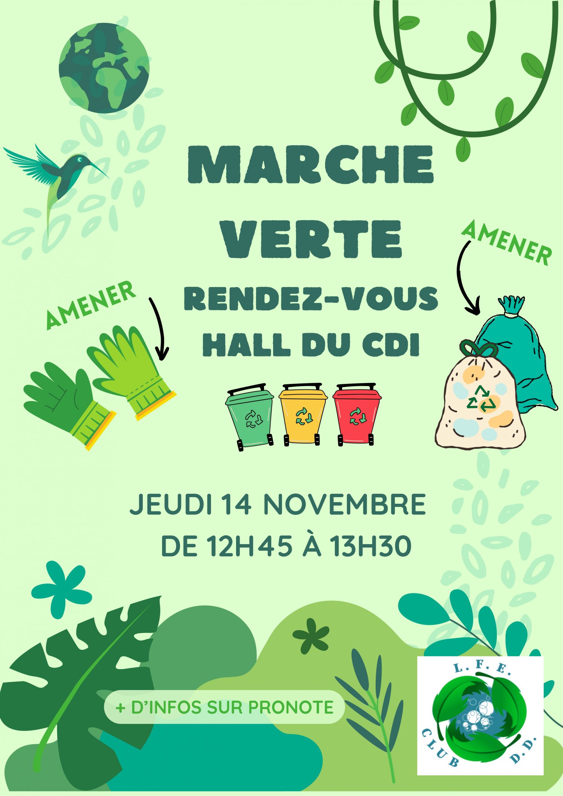 Marche Verte du Jeudi 14 novembre